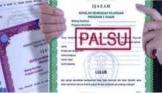 Ijazah Palsu = Presiden Palsu Ijazah Palsu = Presiden Palsu