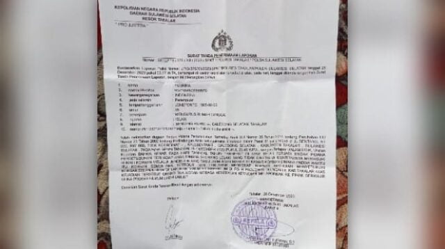 laporan polisi laporan polisi