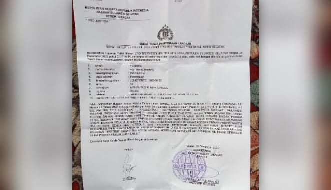 laporan polisi laporan polisi
