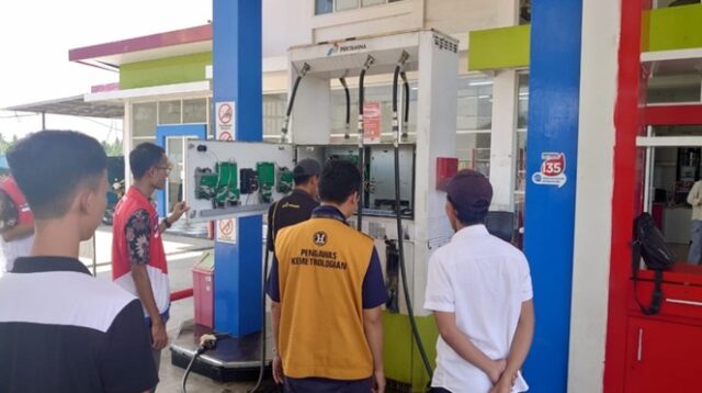 Pengawasan SPBU oleh Metrologi Legal Disperindag Takalar  Pengawasan SPBU oleh Metrologi Legal Disperindag Takalar