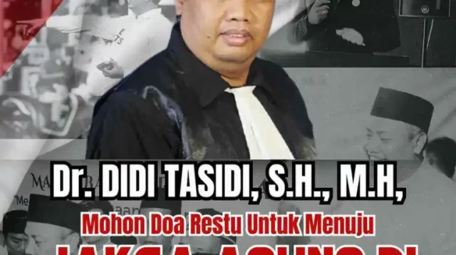 Front Aliansi Umat Islam Bersatu Jawa Tengah – DIY Dukung Didi Tasidi Jadi Jaksa Agung