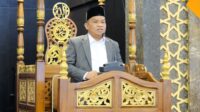 Pj Bupati Jeneponto Sholat Idul Adha di Masjid Agung, Khotib Ustadz Hamzah K, S.Ag Dg Awing