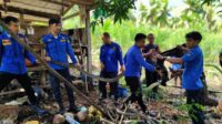 Ular Berukuran Panjang 4 Meter, Kembali Diamankan Poako Damkar dan Penyelamatan Kecamatan Bontomate'ne