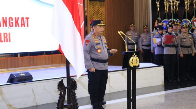 Kapolri Listyo Sigit Prabowo Pimpin Kenaikan Pangkat 16 Pati Polri