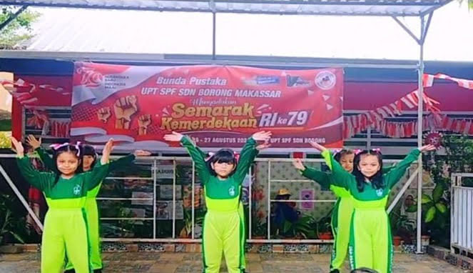 Kemeriahan HUT RI ke-79, SDN Borong Unjuk Talenta Terbaik Siswa Kemeriahan HUT RI ke-79, SDN Borong Unjuk Talenta Terbaik Siswa