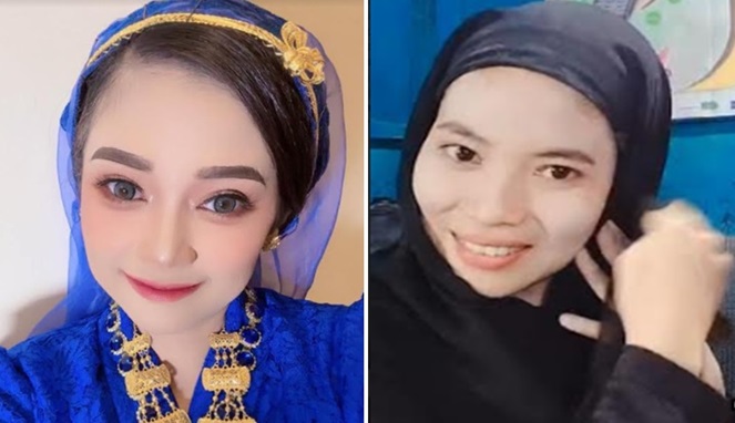 Foto Kolase : Owner HM Kosmetik Indonesia, Hj. Hikmah (Kiri) dan Fitri Wulandari (Kanan). Hina dengan Sebutan 'Telur Busuk', Owner Kosmetik Seret Mantan Istri Suami ke Polda Sulsel