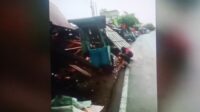 Angin Puting Beliung Terjang Pasar Batu-Batu dan 21 Rumah Rusak di Marioriwa Soppeng