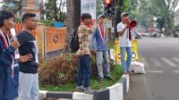 DPC GMNI Malang Laksanakan Aksi Galang Dana Bantu Korban Erupsi Gunung Ile Lewotobi