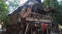 Giliran Gubuk Reot di Perbatasan Jembatan Sumingi, Disambangi Komunitas Peduli Sesama Kab. Selayar