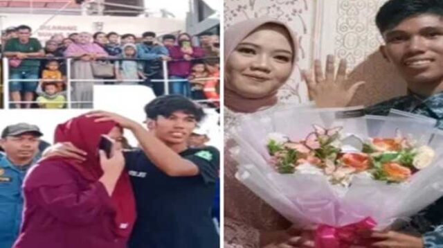 Kisah Cinta Perjuangan Pasangan Muda di Pelabuhan Majene Berujung Pernikahan