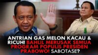 Sanksi Atas Sabotase Bahlil