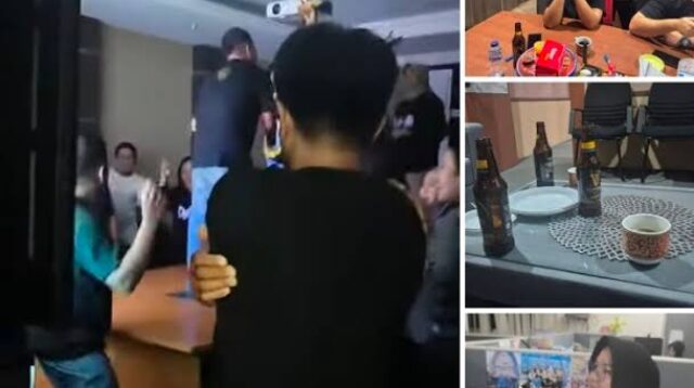 ASN Joget Diatas Meja Hingga Sawer, Miras Ubah Ruang Rapat PUPR jadi Tempat Karaoke