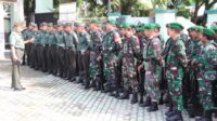 Pasi Pers Kodim 1425 Jeneponto Lettu Inf Muhammad Tola, Beri Pengarahan Kepada Prajurit.0