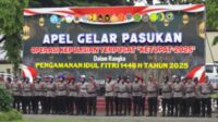 Apel Pasukan Operasi Ketupat 2025 Sukses, Dipimpin Wakapolda Sulsel Brigjen Pol Nasri