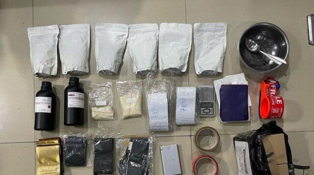 Barang-bukti-72252-gram-tembakau-sintetis-dan-bibit-diduga-tembakau-sintetis