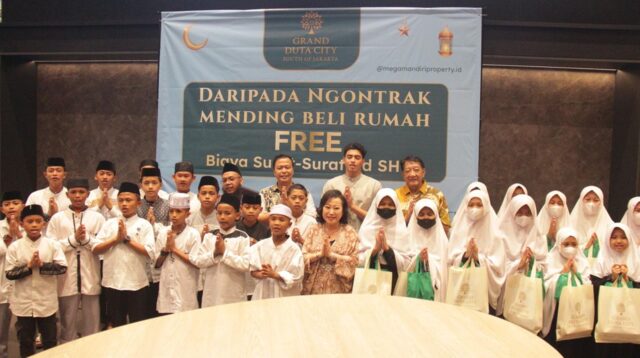Grand Duta City South of Jakarta Gelar Bukber & Santunan Anak Yatim, Sekaligus Menawarkan Investasi Properti