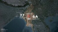 Gempa Bumi Dahsyat 7,7 M, Guncang Myanmar dan Thailand Getaran Dirasakan Sampai China