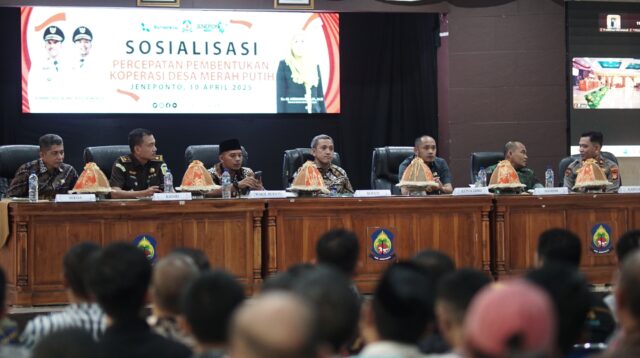 Koperasi Desa Merah Putih Gencar Dibentuk Pemkab Jeneponto Untuk Perkuat Ekonomi Desa