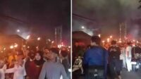 Pawai Obor Malam Takbiran Makin Semarak, Janda Turut Serta di Paropo Makassar