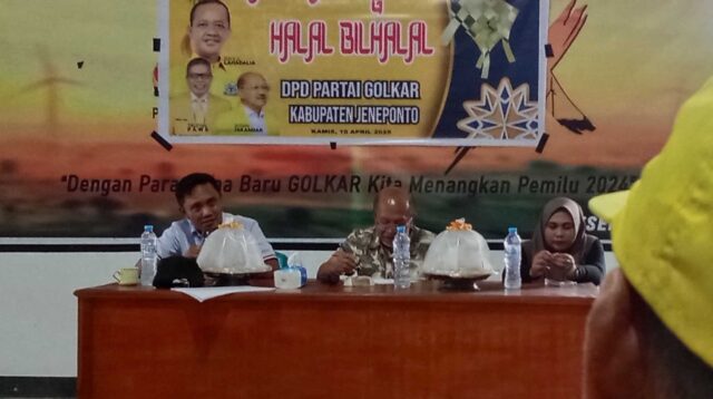 Golkar Jeneponto Akan Gelar Halal Bi Halal, Menghadirkan Ketua DPD I Taufan Pawe