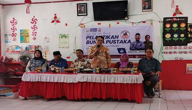 Pelantikan Bunda Pustaka Periode 2025-2027 dirangkaikan dengan perayaan HUT ke-4 Bunda Pustaka Hari Buku Nasional dan Hari Kartini Kiprah Bunda Pustaka SD Negeri Borong Diakui, Jadi Teladan Nasional