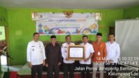 Wakil Bupati Jeneponto Canangkan Kalumpangloe Sebagai Desa Cinta Statistik