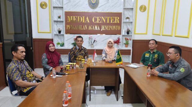Dinas Kominfo dan Pengadilan Agama Jeneponto Jalin Kerjasama Strategis untuk Publikasi dan Informasi