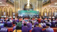 Suasana haru dan penuh kekhidmatan menyelimuti pelataran Masjid Agung Jeneponto saat