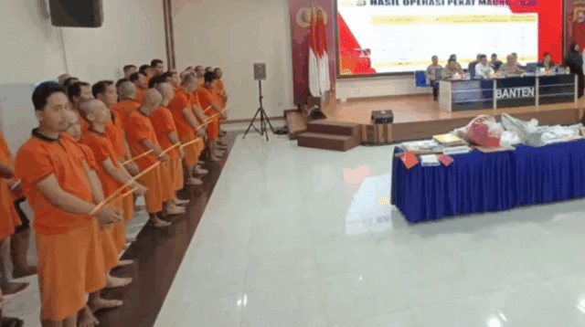 Polda Banten Berhasil Amankan 492 Orang Pelaku Aksi Premanisme.0