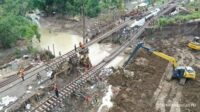 Tanggul Jebol Sungai Renggong Grobogan Debit Air Masih Tinggi