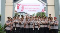 Peringati Hari Bhayangkara ke-79, Polres Soppeng Gelar Upacara Ziarah di TMP Salotungo.0