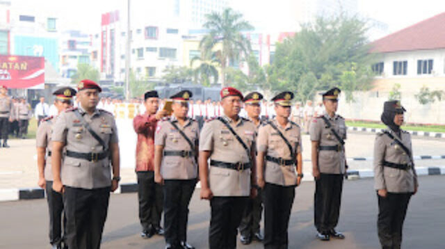 Polres Metro Tangerang Kota Gelar Sertijab dan Pisah Sambut 5 Pejabat Baru