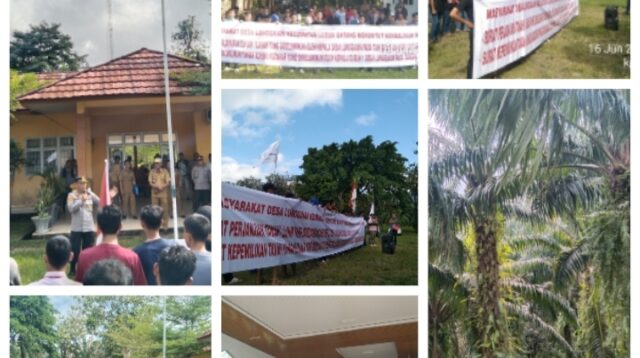 Diduga PT Sungai Wal Sawitindo Serobot Tanah Warga, Masyarakat Desa Lunggaian Tuntut Pengembalian.0