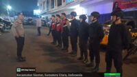 Patroli Blue Light Polres Simalungun Amankan 20 Orang dan 8 Sepeda Motor, Cegah Kejahatan Jalanan