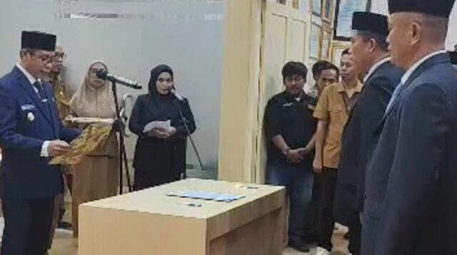 Wabup Selle KS Melantik Andi Surahman Sebagai Pj Sekda Kabupaten Soppeng.0