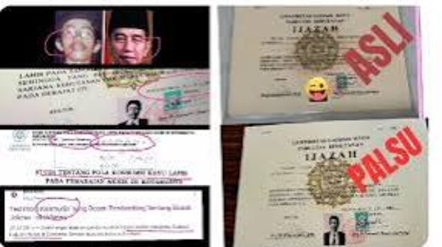 Bagaimana Mau Percaya Ijazah Joko Asli ?