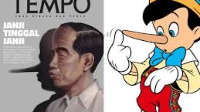 Bohonglah Terus, Kau Terpojok Jokowi