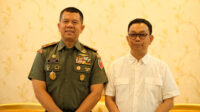 Danrem 141/Tp Brigjen TNI Andre Clift Rumbayan Bersilaturahmi dengan Bupati Soppeng dan ke Makodim 1423/Spg