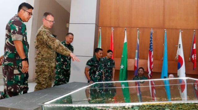 PMPP TNI Terima Kunjungan Deputy Commander UN Command Korea Selatan dan Atase Pertahanan Kanada
