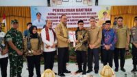 Sekjend Menteri Sosial Salurkan Bantuan dan Tinjau Kesiapan Sekolah Rakyat di Soppeng