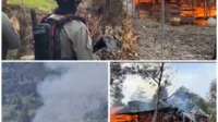 Pelaku Pembakaran Rumah Bupati dan Kantor Distrik di Puncak, Terus di Buruh Satgas Ops Damai Cartenz