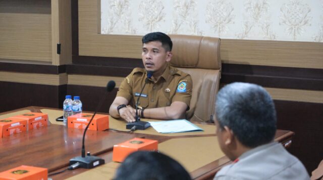 Wakil Bupati Jeneponto Islam, Pimpin Rakor Penjemputan Jamaah Haji Kloter 40