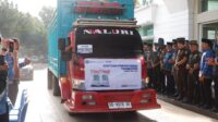Wakil Bupati Jeneponto, Dandim 1425, Kajari & Sekda, Melepas Penyaluran Bantuan Beras Untuk Warga Miskin