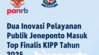Salut, Dua Inovasi Layanan Publik Jeneponto Masuk Top Finalis KIPP 2025