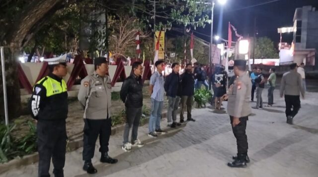 Polres Jeneponto Gelar Patroli Gabungan KRYD, Ratusan Botol Miras Disita