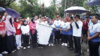 Pemda Jeneponto Gelar Jalan Santai HUT RI ke-80, Peserta Kompak Pakaian Merah Putih