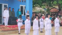 Upacara Peringatan HUT RI Ke-79 di Desa Pulau Maradapan Berjalan Khidmat dan Sukses