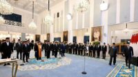 Presiden Prabowo Subianto Lantik Sejumlah Pejabat Negara di Istana Negara