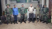 Personel Posramil Donri Donri Gelar Patroli Terpadu Bersama Satpol PP dan Damkar