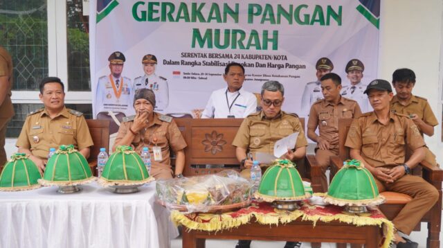 Bupati Jeneponto Hadiri Gelar Pangan Murah Serentak di Jari Jadi Sulsel
